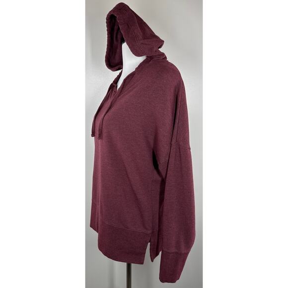 Johnnie-O Women's Carrie Pull Over Hoodie Size Medium, Maroon Color - Picture 5 of 7